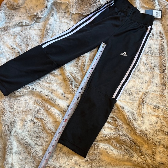 New with Tags - Adidas Tiro Pants Black with White Stripes - Youth Boys Size XS - Picture 11 of 13